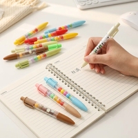 Stylos gel créatifs de style brochettes à haute valeur esthétique, vente en gros, papeterie mignonne pour étudiants