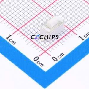 HX-3x6x5-TP Tactile Switch SMD Switch Single Pole Single Throw 2.5N Vertical Mount 6mm - Product Image 1