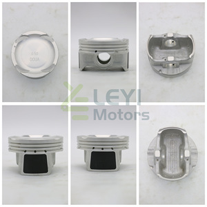 Pièce auto - Piston avec anneau 71 mm STD pour Hyundai Kia I10 I20 Picanto Rio 1.0L G3LA 2304104000 2304104001 230410401 3 pièces - Product Image 2