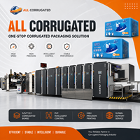 Máquina de Impresión Flexográfica de Cartón de 4 Colores, de Alta Precisión, FFG, Automática, con Vacío Total, Ranuradora, Troqueladora, Plegadora, Encoladora y Flejadora