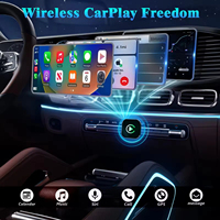 2025 nuevo USB Mini adaptador de viaje portátil inalámbrico Android Auto Carplay adaptador Dongle