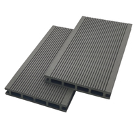 Échantillon Gratuit, Livraison Incluse, Installation Facile, Revêtement de Sol Extérieur en Bois Plastique WPC pour Balcon, Terrasse Extérieure