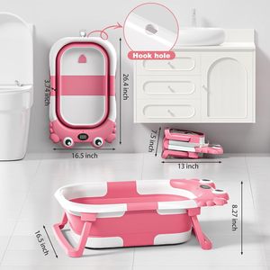 <span class=keywords><strong>Bañeras</strong></span> plegables Premium <span class=keywords><strong>para</strong></span> bebés <span class=keywords><strong>para</strong></span> recién <span class=keywords><strong>nacidos</strong></span> Productos de baño con diseño de detección de temperatura - Product Image 6