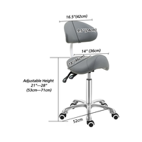 Chaise de bureau ergonomique en similicuir réglable en hauteur pour la maison, le bureau et l'atelier