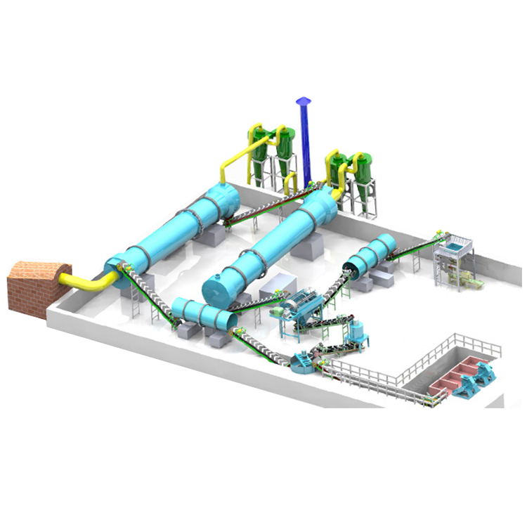 Высокое качество NPK удобрения смешивания производственная линия