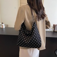 Tas Hobo Denim Distressed 2026 Wanita Coklat Kanvas Tas Selempang Y2K Tas Crossbody Berumbai Tas Tote Streetwear Grosir