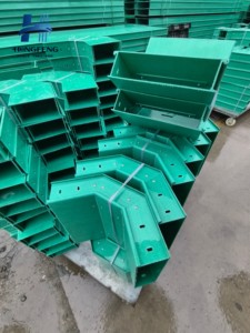 Industry-durable and Reliable Customized FRP Cable Trough <b>Trays</b> Glass Fiber Reinforced <b>Plastic</b> Cable <b>Tray</b> HF - Product Image 6