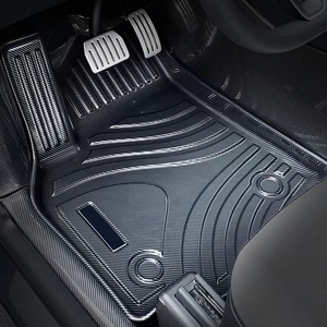 Revestimiento de suelo impermeable de alta calidad para Tpe <span class=keywords><strong>MG</strong></span> <span class=keywords><strong>HS</strong></span> 2025, accesorios interiores, alfombrilla de fibra de carbono para maletero, alfombrillas de doble capa - Product Image 1