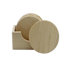 Tranches de bois naturel vierges en forme d'hexagone pour l'artisanat, kit de dessous de verre, modèles architecturaux DIY, dessin, peinture, gravure sur bois - Product Image 2