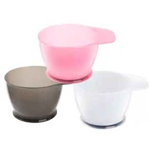 Professional Hair Color Mixing Tint Bowl Hair Dyeing Bowls With Rubber Base Hair Coloring Tools For Salon And Home HB12