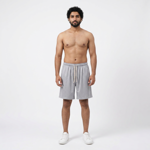 Short d'été en maille de fitness personnalisé pour hommes en vente en gros Short d'athlétisme en coton pour hommes Short de basket-ball pour hommes Expédition DDP - Product Image 1