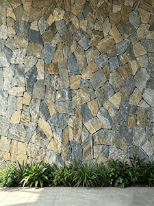 Piedra Natural Suelta Apilada Azul-Gris, Ecológica, Duradera, Diseño Moderno, Revestimiento Exterior, Decoración de Paredes Interiores - Product Image 5