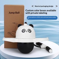 Ballon de saut à ressort LED pour exercices de fitness et d'équilibre