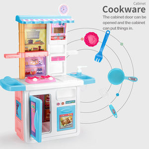 Hanye - Table de cuisine portable, boîte colorée, jouets de cuisine pour enfants, garçons et filles, en vente - Product Image 3