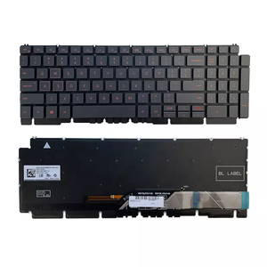 Bàn Phím Máy Tính Xách Tay Màu Đen Mới Cho <span class=keywords><strong>DELL</strong></span> G15 5510 5511 5515 Bàn Phím Máy Tính Xách Tay Ngôn Ngữ Tùy Chỉnh Tiếng Anh Mỹ Với Bàn Phím Đèn Nền - Product Image 1