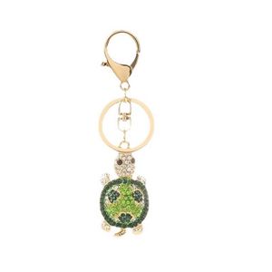Women Bag Sea Animal Metal <b>Key</b> <b>Chains</b> Pendant Cute Crystal Rhinestone Keychains Turtle Keychain Fashion Women Bag Accessories - Product Image 4