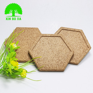 Posavasos de Corcho Irregulares de Dongguan, Prensados en Caliente, de Color Sólido, Promocionales, con Logotipo Imprimible - Product Image 2