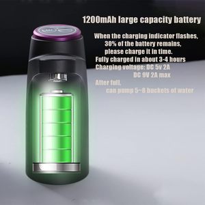 Dispensador de Agua Portátil de Plástico de 10L con Bomba Inteligente y Recargable por USB, Venta al Por Mayor - Product Image 2
