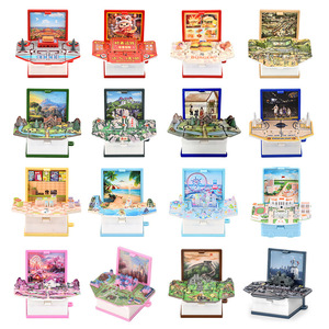 Llavero de Aleación y Plástico con Diseño Creativo 3D de Planeta Dinosaurio Plegable para Libro, Juguete de Rompecabezas Infantil con Forma de Animal y Coche, 2026 - Product Image 2