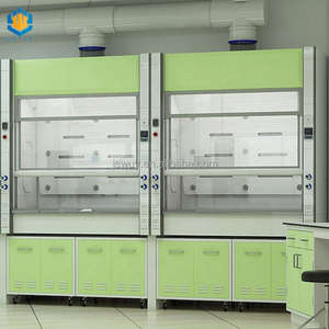 Equipo de laboratorio Armario de humos Acero Química Reactivo Gabinete de humos Campana de humos con conductos de laboratorio - Product Image 1
