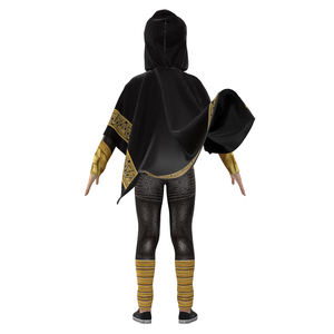 ชุดจั๊มสูทสีดำอดัมสำหรับปาร์ตี้ฮาโลวีนชุดคอสเพลย์ชุดคลุมสายฟ้าจอมวายร้ายทีวี & หนัง - Product Image 4