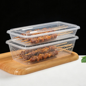 Contenedor Rectangular de PP de Grado Alimenticio, Caja <span class=keywords><strong>para</strong></span> Pastel Tiramisú, Empaque al por Mayor <span class=keywords><strong>para</strong></span> Pescado y Pasta, Caja Desechable <span class=keywords><strong>para</strong></span> Comida <span class=keywords><strong>para</strong></span> Llevar - Product Image 5
