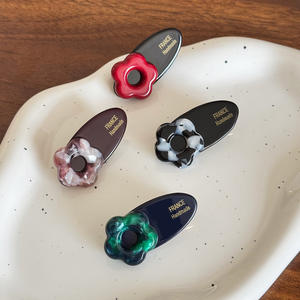 الكورية تصميم زهرة حلوة مشبك منقار البط مصغرة مقاطع الشعر خلات للفتيات - Product Image 2