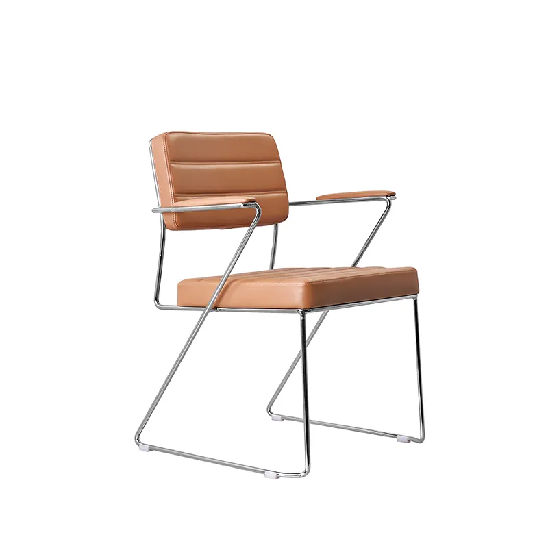 Chaises de bureau empilable en acier massif, chaise d'hôte avec table d'ordinateur, pour salle d'attente, 12 mm