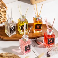 Diffuseur d'huiles essentielles sans flamme pour aromathérapie, désodorisant d'intérieur longue durée, parfum d'hôtel, diffuseur à bâtonnets désodorisants
