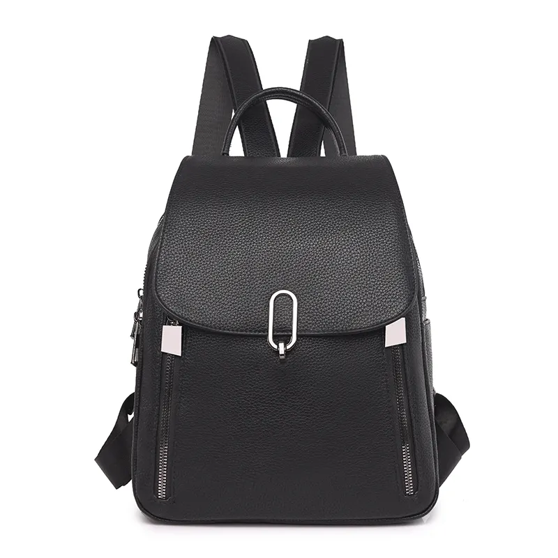 2023 spring and autumn new all-in-one large capacity backpack women's temperament simple bag fashion double backpack handbag