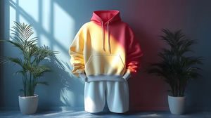 Sweatshirts à capuche en coton pur personnalisés de qualité supérieure adaptés aux hommes femmes Logo personnalisé ensemble délavé à l'acide pour hommes en vrac - Product Image 3