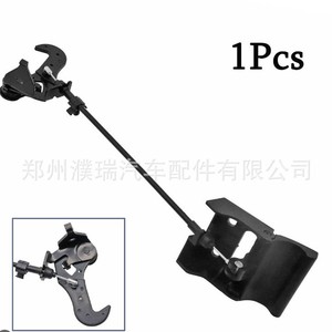 Cerradura del capó delantero 811402W000 para SANTAFE 13, pieza de repuesto de material compuesto negro - Product Image 5