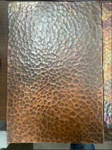 Panel Decorativo de Pared EX214, Martillado a Mano, con Relieve, Lámina Decorativa de Acero Inoxidable para Techo - Product Image 5