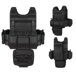 Quick Release Tactisch Vest Met Molle-Systeem Geschikt Voor Patrouille En Zelfverdediging