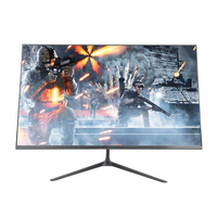 Moniteur d'ordinateur LED FHD VA IPS 23,8/27 pouces, vente en gros d'usine OEM, 75Hz 1080P /VGA, temps de réponse de 5 ms, garantie d'un an, support VESA