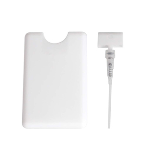 Prix <span class=keywords><strong>moins</strong></span> <span class=keywords><strong>cher</strong></span> plastique blanc clair noir vide 20ml carte brouillard vaporisateur bouteille pour désinfectant pour les mains impression personnalisée - Product Image 5