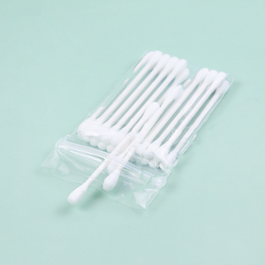 LIDERSON Disposable 20Pcs Cotton Bud Paper Sticks with Bags 72-75mm Full Length Multi-Purpose for Home & Skin Care Use - Product Image 3