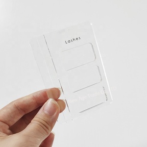 Plateau de teinture pour cils en acrylique, plateau pour extensions de cils, support de greffe de cils, <span class=keywords><strong>palette</strong></span>, bol de mélange pour teinture de cils - Product Image 3