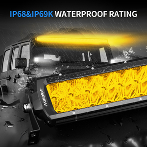 Barre lumineuse LED AURORA brevetée, dernière génération, haute puissance, 6 pouces, 10 pouces, 20 pouces, 30 pouces, 40 pouces, 50 pouces, pour tout-terrain, 4x4, camion, voiture, barre lumineuse LED tout-terrain - Product Image 2