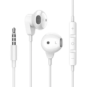 Auriculares de Doble controlador para videojuegos, cascos con cable de 3,5mm, con volumen y micrófono, intrauditivos, para teléfono móvil/pc/<span class=keywords><strong>ps3</strong></span>/ps4, Conector estéreo de 3,5mm, Ce - Product Image 1