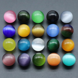 Ensemble <span class=keywords><strong>de</strong></span> sphères en <span class=keywords><strong>pierre</strong></span> œil <span class=keywords><strong>de</strong></span> chat <span class=keywords><strong>de</strong></span> 20 mm dans une boîte colorée, pierres précieuses arc-en-ciel assorties, boules rondes sans trou pour la décoration <span class=keywords><strong>de</strong></span> la maison - Product Image 4