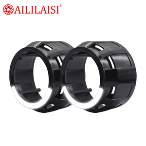 Ống kính <span class=keywords><strong>Projector</strong></span> <span class=keywords><strong>Bi</strong></span> <span class=keywords><strong>Xenon</strong></span> LED <span class=keywords><strong>2</strong></span>.<span class=keywords><strong>5</strong></span> inch, màu đen, không lỗ, dành cho <span class=keywords><strong>HELLA</strong></span> 3R G5 Koito Q5 Smile, dùng làm ốp trang trí - Product Image 1