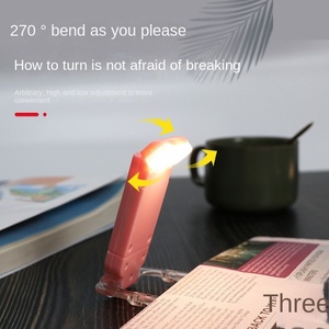 Mini USB bảo vệ mắt gấp cuốn sách Clip ánh sáng; xách tay đọc ánh sáng; đơn giản bảo vệ mắt đọc ánh sáng cho sinh viên. - Product Image 2