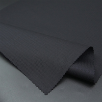Tissu en mélange de laine mérinos peignée 70%W 30%P, motif œil-de-perdrix, respirant et infroissable pour vestes et costumes pour hommes