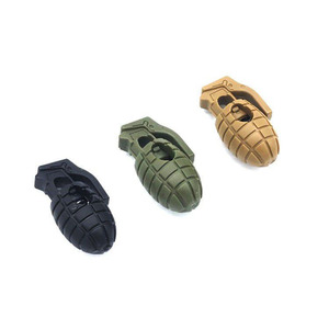Wholesale Backpack Garment Accessories Plastic Grenade Shape Paracord <strong>Cord</strong> <strong>Lock</strong> <strong>Toggle</strong> <strong>Stopper</strong> - Product Image 2