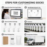 Chaussettes de sport en coton à logo personnalisé pour hommes, vente en gros, tricotées, rayées, respirantes, séchage rapide