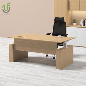 Bàn làm việc văn phòng IULTRA chuyên nghiệp, chất liệu gỗ óc chó, có thể điều chỉnh độ cao, thiết kế hiện đại, bàn máy tính có thể tùy chỉnh - Product Image 2