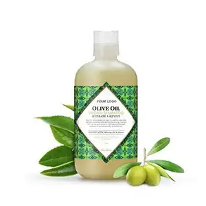 Shampoo per capelli di vendita caldo olio d'oliva biologico Shampoo antiforfora riparazione levigante cura dei capelli