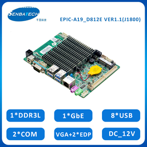 EPIC-A19_D812E Good Quality 8 <b>USB</b> 8GB Ram 3.5 Inch Celeron J1800 Embedded Computer Motherboard With Integrated Processor - Product Image 2