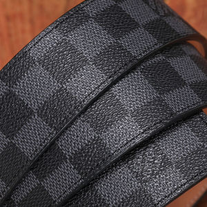 Elegante Cintura Formale da Uomo in Vera Pelle di Vacchetta con Design 3D e Fibbia in Lega Solida, Opzione Logo Personalizzato - Product Image 6